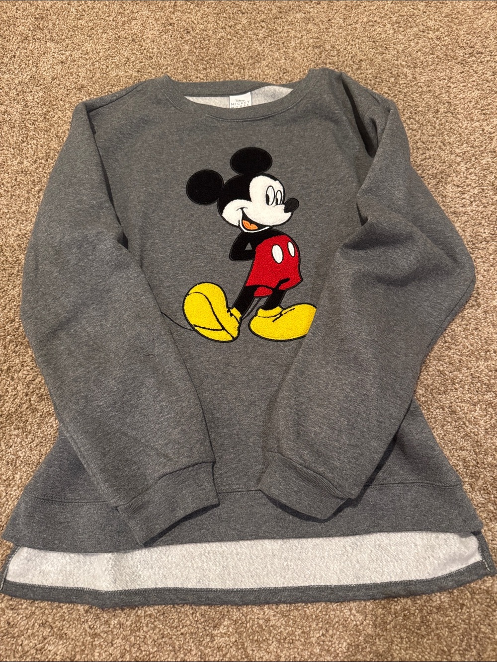Disney Mickey Sweatshirt NWOT